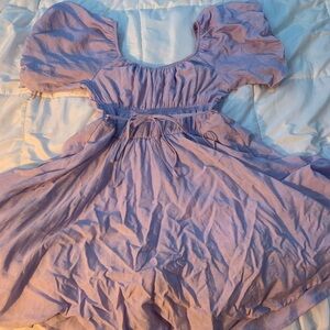 Light Purple shirt dress